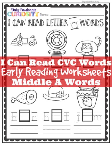 FREE I Can Read CVC Words Pack