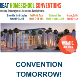 Great Homeschool Convention At-the-Door Registration Still Available for Ontario, CA!