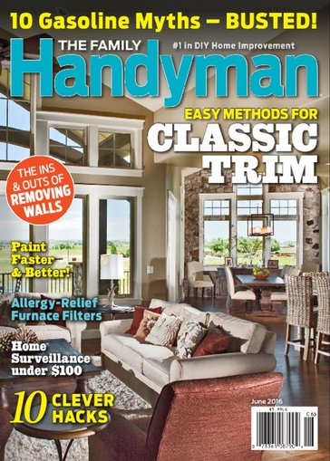 The Family Handyman Magazine Only $7.99/Year0