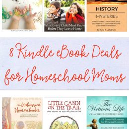 8 Kindle eBook Deals for Homeshool Moms