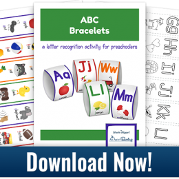 Free Printable ABC Bracelets