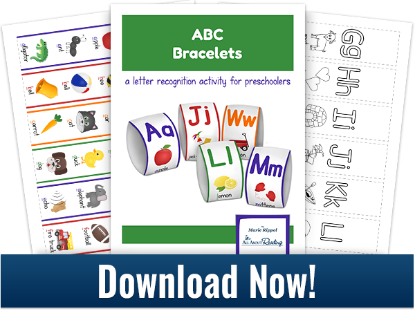 Free Printable ABC Bracelets