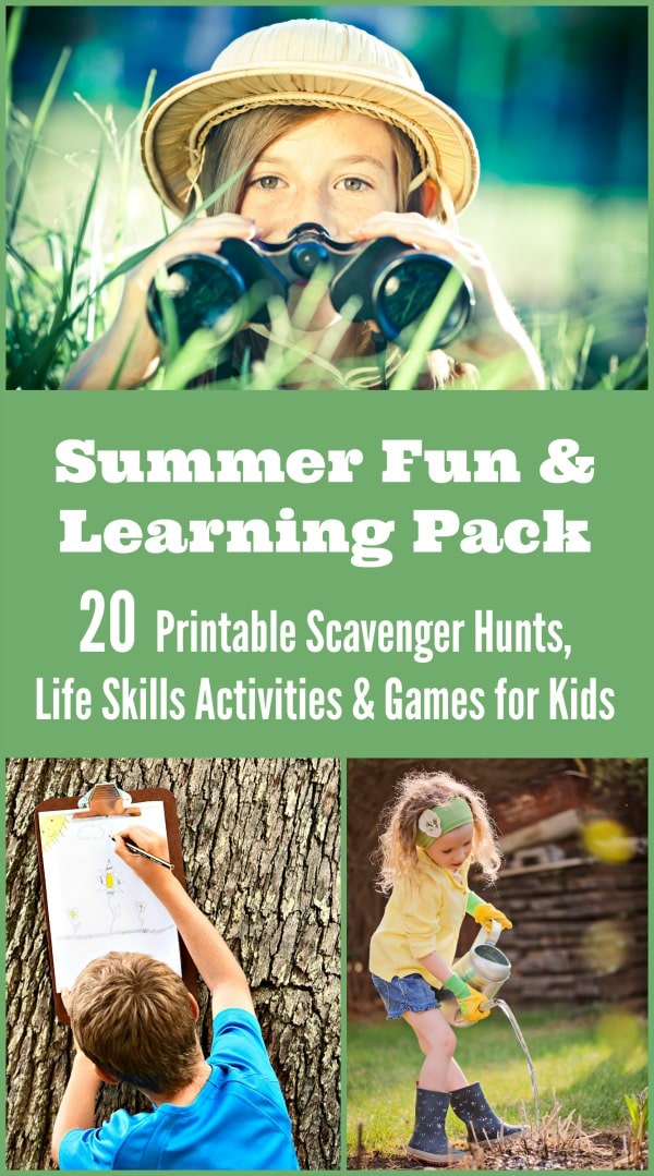 Summer Activity Printable Pack Only $3.99! (40% Off!)