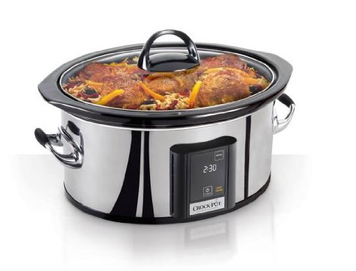 Crock-Pot 6.5 Quart Programmable Touchscreen Slow Cooker Only $59.95!