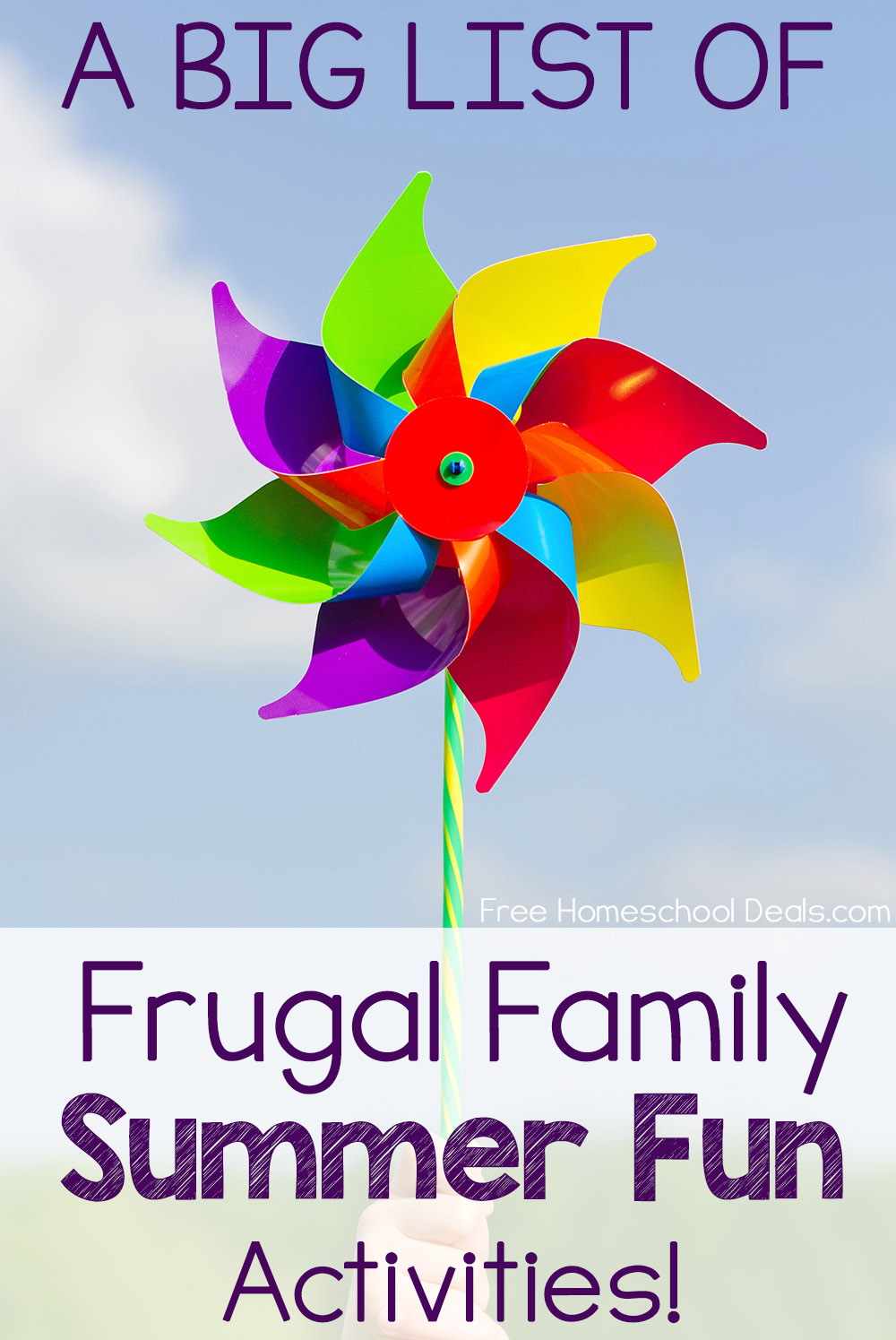 The Big List of Frugal Family Summer Fun Activities!