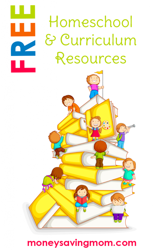 HUGE List Of FREE Homeschool Curriculum Resources Money Saving Mom 