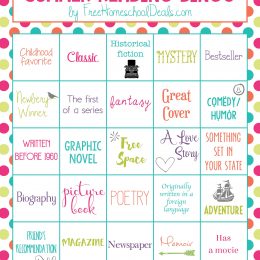 FREE SUMMER READING BINGO (Instant Download)