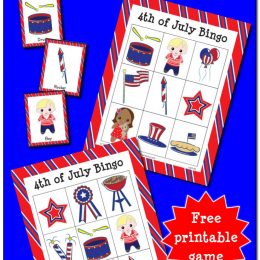 FREE 4th of July Bingo Game