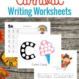 FREE Carnival Writing Worksheets