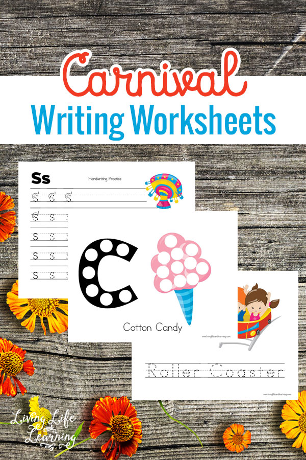 FREE Carnival Writing Worksheets FREE Carnival Writing Worksheets