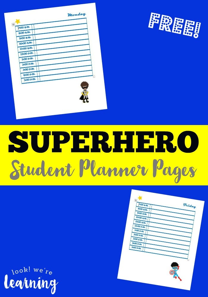 FREE Student Planner