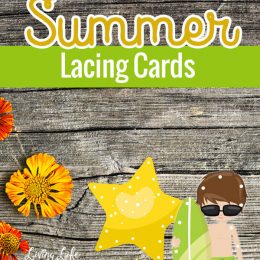 FREE Summer Lacing Cards