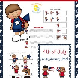 FREE Patriotic PreK Printables