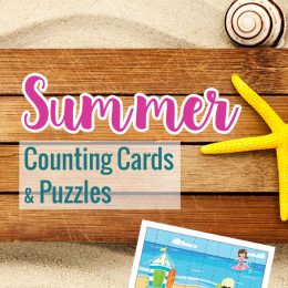 FREE Summer Counting Cards