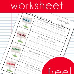 FREE Reading Comprehension Worksheets