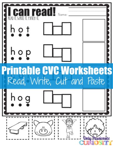 FREE CVC Reading pack