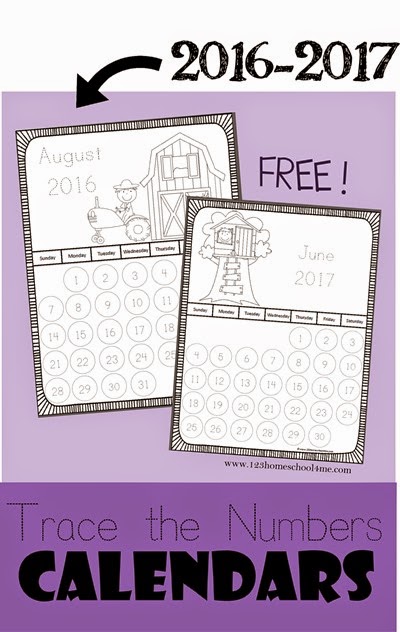 FREE Calendar Printables