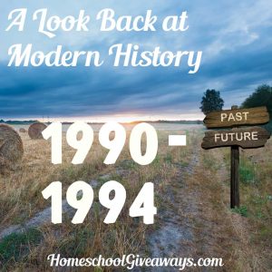 FREE Look Back at Modern History: 1990-94