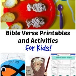 FREE Bible Verse Printables and Activites