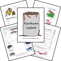 FREE Earth Worms Lapbook and Unit Study