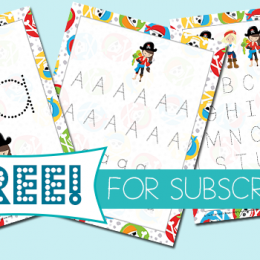 FREE Pirate Life Writing Pack
