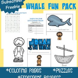 FREE Whale Fun Pack