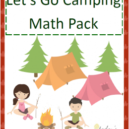 FREE Math Camping Pack