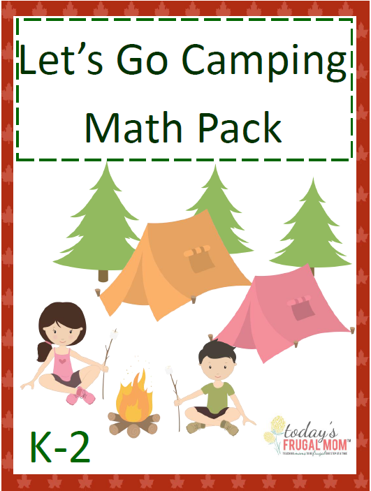 FREE Math Camping Pack