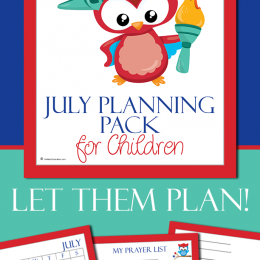 FREE Childrens Planning Pack