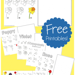 FREE Flower Drawing Pack