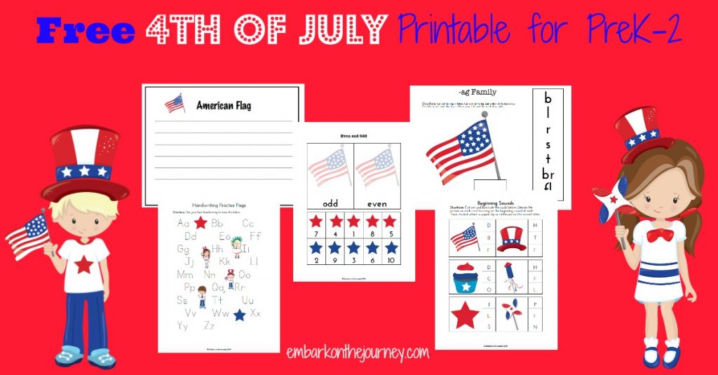 FREE 4th of July Pack