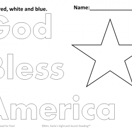 FREE 4th Of July Worksheets