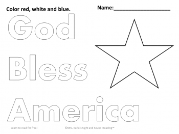 FREE 4th Of July Worksheets