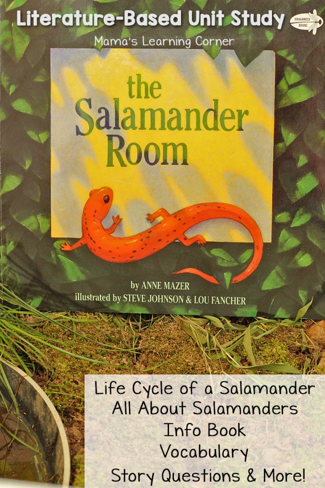 FREE Salamander Room Unit Study