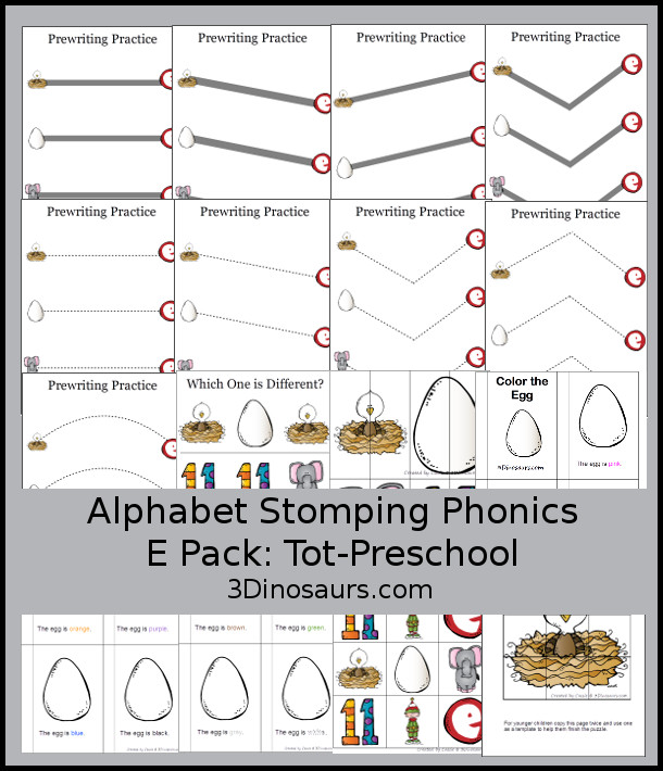 FREE Alphabet Phonics E Pack