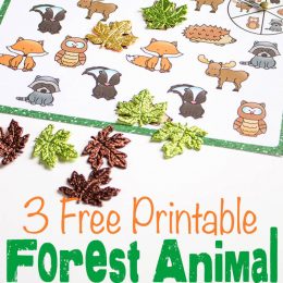 FREE Forest Animal Printables