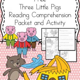 FREE 3 Little Pigs Reading Comprehension Pack