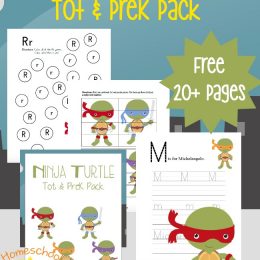 FREE TMNT PreK Pack