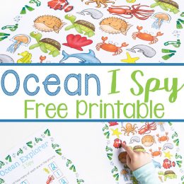 FREE Ocean I Spy Printables