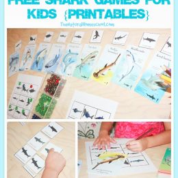 FREE Shark Game Printables