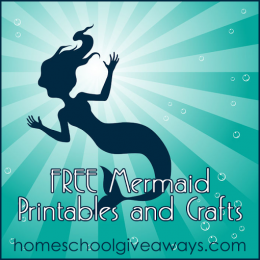 FREE Mermaid Printables and Crafts