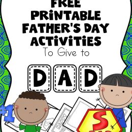 FREE Father's Day Worksheets