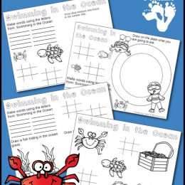 FREE Ocean Themed Printables