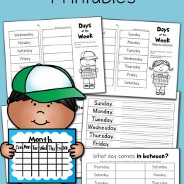 FREE Days of the Week Worksheets