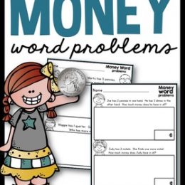 FREE Math Money Word Problems