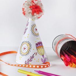 FREE Party Hat Printables