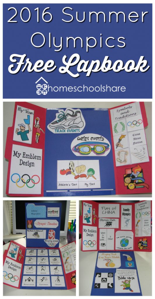 FREE Olympics Lapbook