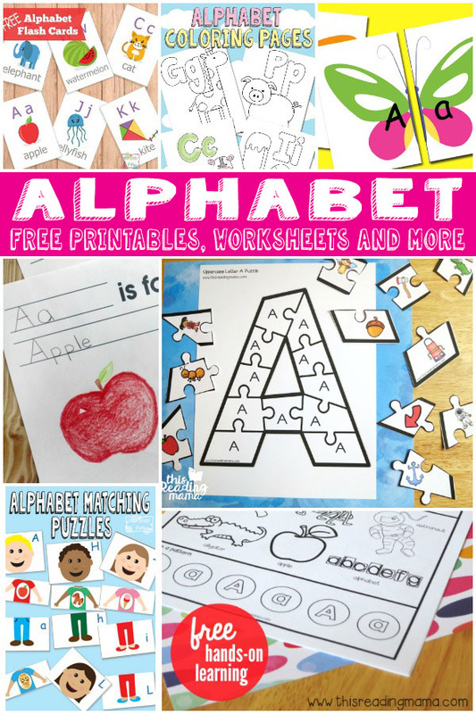 FREE Alphabet Printables | Free Homeschool Deals