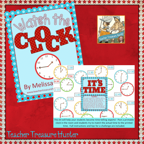 Free Watch the Clock Printables