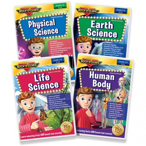 Rock 'N Learn Science DVD Set Only $49.74! (Reg. $80!)